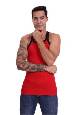 Eleva Gym Vest - Red/ puja